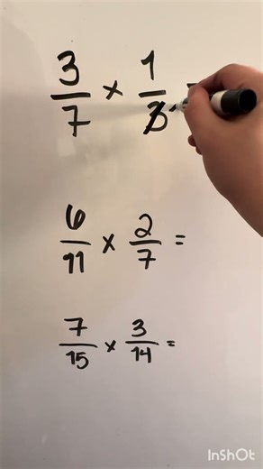 Multiplying Fractions (Part 1) #youtube #shorts #education