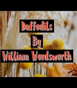Daffodils by William Wordsworth Recitation| Nature Poetry