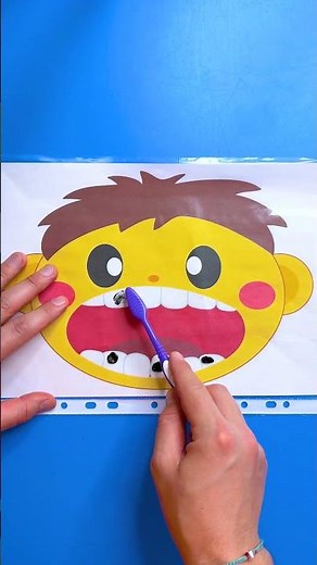 😁 Let’s Brush Together!🪥 No More Yucky Teeth!