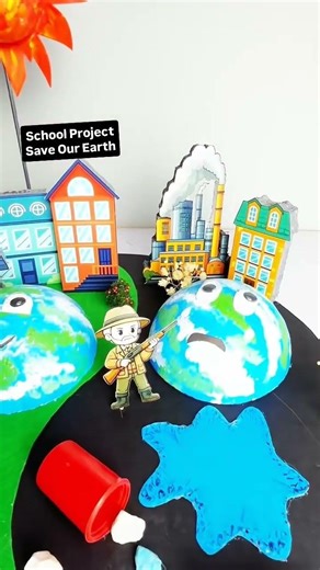 Smart "Save Our Earth" 3D Project | Environmental Science Model by Chapter 2