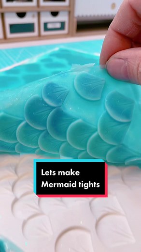Creating Mermaid Tights with Tinker Cast: A Handmade Art Project