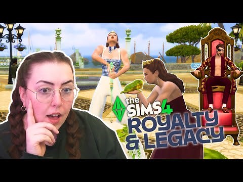 Complete playthrough of The Sims 4: Royalty and Legacy 👑