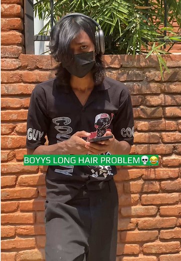 Funny Long Hair Solution for Boys