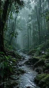 Tropical Rainforest Rain Sounds for Deep Sleep | Healing Nature ASMR & Relaxing Forest Ambience