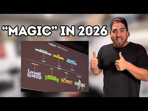 Magic the Gathering 2026 Release Schedule....