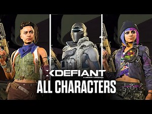 Xdefiant - All Factions & Characters in the game