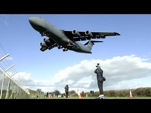 🇺🇸 The Massive C-5M Super Galaxy - Epic Fury Action at RAF Fairford