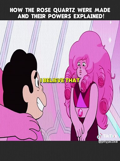How the Rose Quartz Were Made and Their Powers Explained #stevenuniverse