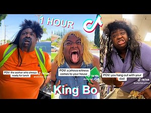 * 1 HOUR * Funny KING BOO Shorts Compilation 2024 Best King Bo (Suburban Prince) TikToks.