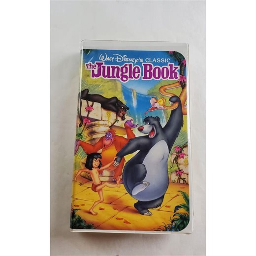 The Jungle Book VHS Tape - Walt Disney Black Diamond Classic - Etsy UK