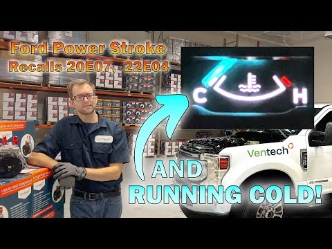 Ford SuperDuty RECALLs 22E04 | 20E07 Eng temp Too Low??? #fordtrucks