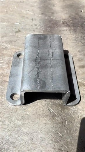Agricultural Machine Part and Iron Strip Into U Shape Bending With Hydraulic Press #hydraulicpress