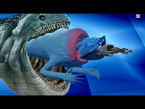Fish Eat Fish | Sea Monsters | size comparison animation
