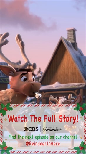 Catch him if you can 👀💨 Click here https://m.youtube.com/@ReindeerInHere/shorts to subscribe to our YouTube Channel for more North Pole fun! ✨ | Reindeer in Here
