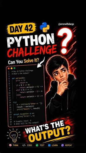 Can You Predict the Output? 🐍 | Python Challenge #42