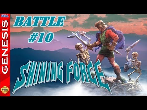 Shining Force [SEGA GENESIS Longplay] | Battle 10: Outside Bustoke