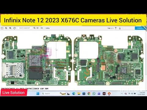 Infinix Note 12 2023 X676C Cameras Live Solution