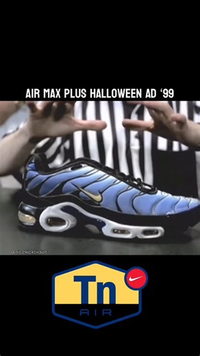 Nice Kicks Vault | Sneakers, Sport, & Culture on Instagram: "This Foot Locker commercial originally aired around Halloween back in 1999! The Nike Air Max Plus retro’d earlier this year, did you grab a pair? . . . . #nike #nikerunning #nikeairmax #tunedair #airmaxplus #footlocker #nicekicks"