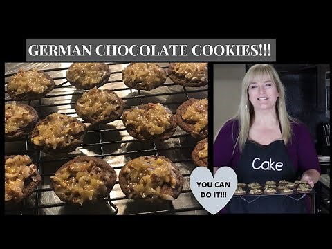 How to make German Chocolate Cookies l Recipe l Tutorial