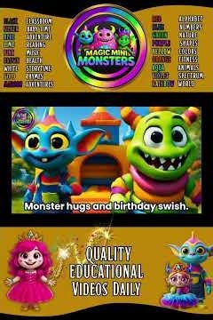 A Very Happy Birthday To You | Special Day | Magic Mini Monsters | #magicminimonsters