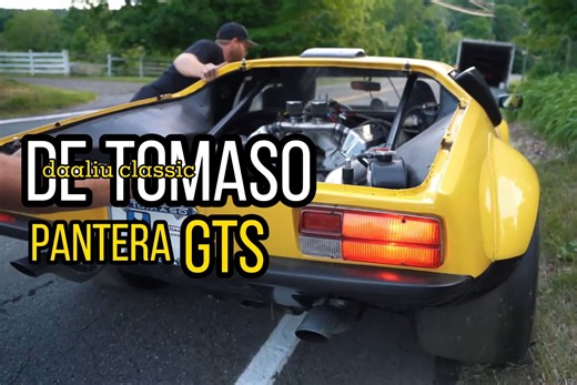 1971 De TOMASO 德托马索 最快的 Pantera GTS