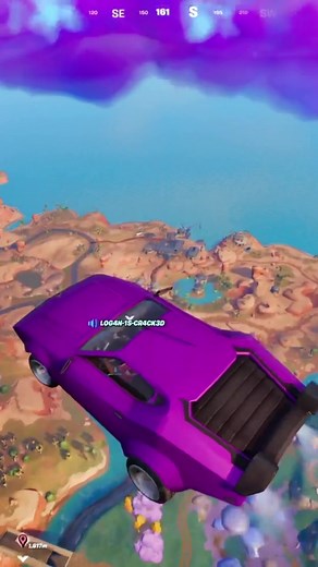 Map rotating hack! #fortnite #fortnitefunny