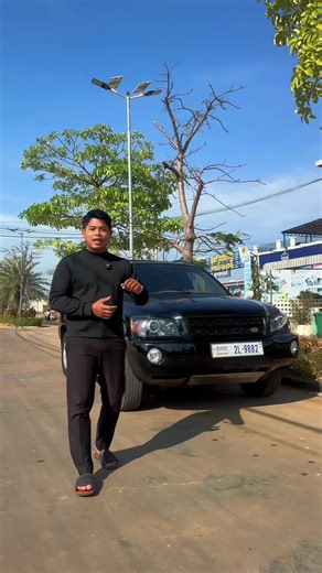 Highlander 2001 ពណ៌ខ្មៅស្ទុកថ្មី តម្លៃធូរៗ