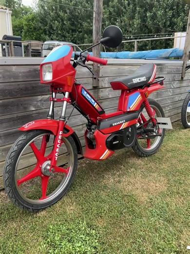 Combo incroyable : Peugeot 103 Racing, Chrono et RCX