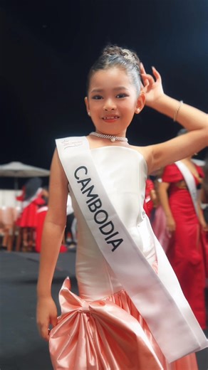 Sashing Ceremony ✨ Siphat Larita Mini Miss Icon Cambodia 2025✨ Next Generation Icon Pageant ✨ #Minimiss #siphatlarita #misspreteencambodia | Miss Preteen International Cambodia