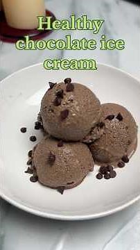 No Sugar, No Cream! Healthy Ice Cream Recipe | Guilt-Free Frozen Treat