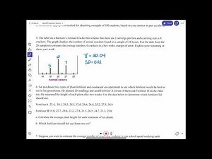 Statistics Word Problems