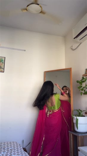 HARSHINI REDDY on Instagram: "dress up therapy is real and it works ✅ . . . . . [saree, pink saree, mul cotton saree, girl therapy , relatable , girlhood, dressing up, fitcheck , saree draping, grwm saree, telugu songs, godavari , Shekhar kammula] . . . . #fyp #explore #saree #relatable #reels"