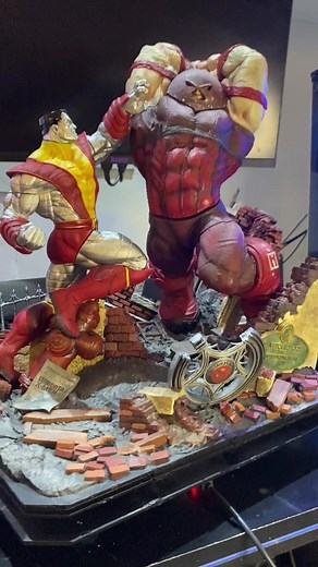 CapCut Colossus vs Juggernaut | X-men Toy Battle