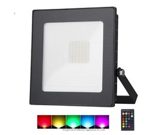 [Hot Item] Adjustable LED Flood Light 50W Aluminum Projecting for Outdoor Lighting RGB