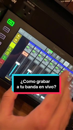 Respuesta a @Moj Como grabar a tu banda en vivo, te enseño mi consola/interfaz la Behringer Wing Rack. Espero que les sirva! #donrosales #domingodecoritos #behringerwing #homestudio #proaudio