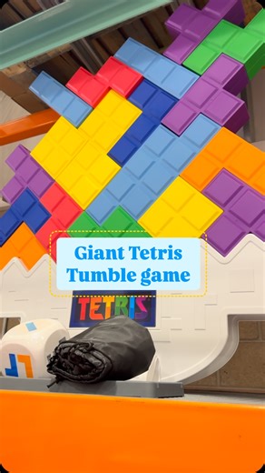 CostcoGuide | Angela Ackerman on Instagram: "Who loved playing Tetris as a kid? Check out this New Giant Tetris tumble game at Costco! #costco #tetris #gamenight"