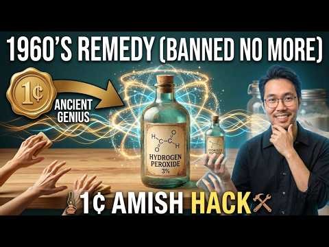 Amish ‘BANNED’ Hydrogen Peroxide Tricks from the 60s Scientists Now Admit Work