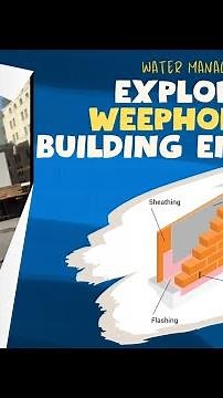 Building Envelope Essentials: Exploring the Significance of Weepholes