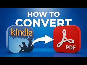 How To Convert An Amazon Kindle Book Into PDF - Step By Step!