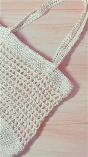 続きは動画を見て下さい！-かぎ針編み- バッグ作りmovie 編み物 crochet