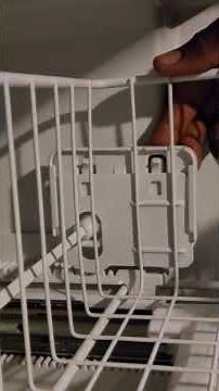 How to remove a Maytag freezer draw