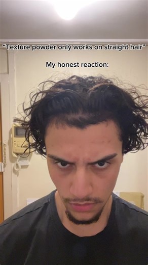 Works especially well with adding volume to wavy hair #fyp #hair #curls #wavyhair #texturepowder @BASED