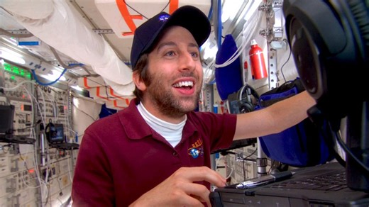 How the Big Bang Theory filmed Howard floating in outer space