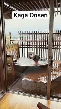 Kaga Onsen une ville thermale à 30 min de Kanazawa #japon #kanazawa #visitjapan