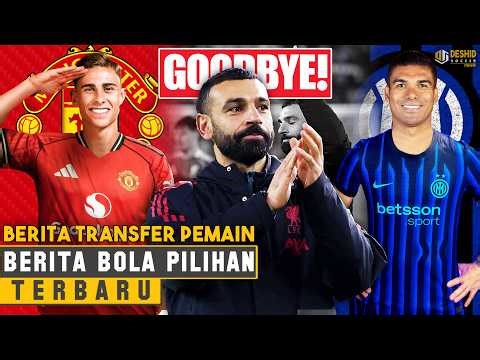 OFFICIAL! Salah Leaves Liverpool 😭 €100M! Fermin Lopez to Manchester United 😱 Casemiro to Inter -...