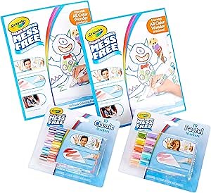 Crayola Color Wonder Mess Free Coloring Kit, 80pc, Toddler Toys, Gift for Boys and Girls