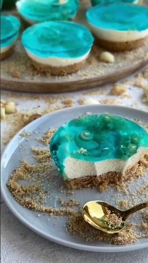 🐚 Cheesecake de GELATINA