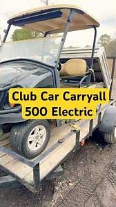 Club Car Carryall 500. Troubleshooting. #ezgoparts #clubcart #clubcarprecedent #diy