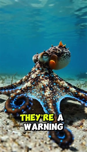 This Tiny Octopus Can Kill a Human #animals#wildlife#nature#shorts
