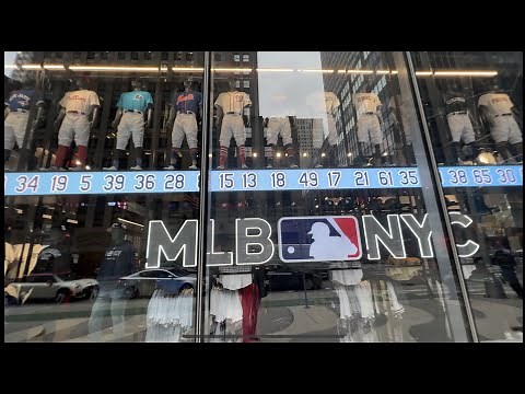 MLB New York City Flagship Retail Store Tour 2022